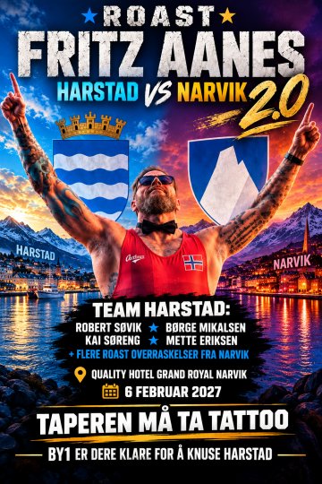 Roast - Fritz Aanes. Harstad VS Narvik 2.0
